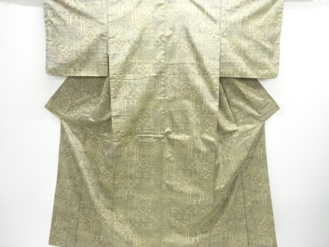 JAPANESE KIMONO / NISHIJIN OMESHI / WOVEN SARASA